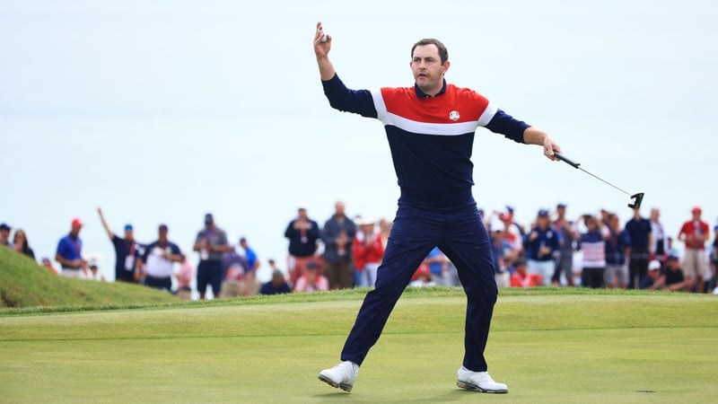 Wird Patrick Cantlay auch beim Ryder Cup 2023 in Rom jubeln? (Foto: Getty)