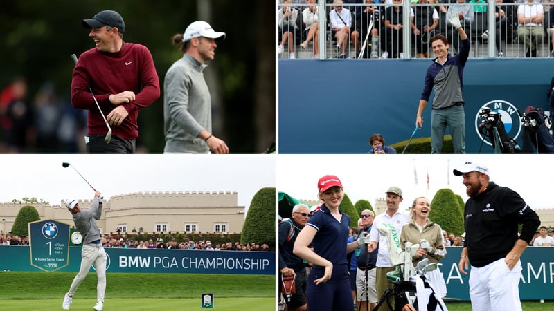 Blockbuster-Darsteller, Fußballlegende und weitere Stars beim Pro-Am der BMW International Open 2023 der DP World Tour. (Foto: BMW)