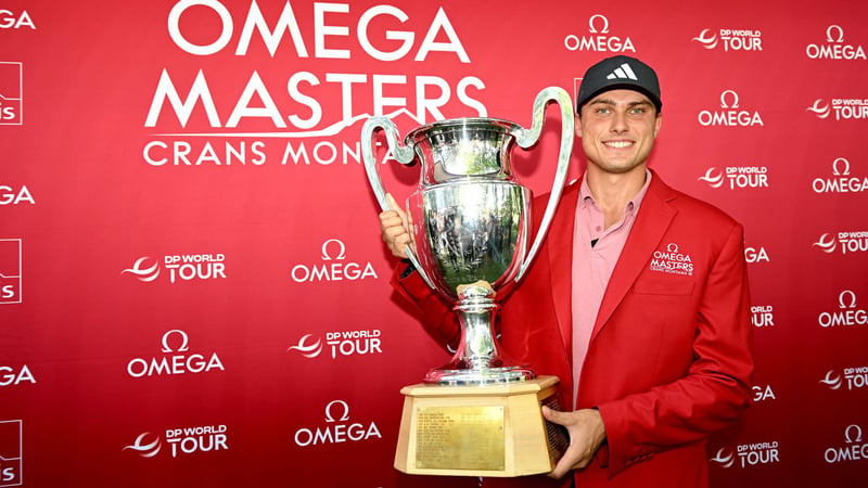 Ludvig Aberg gewinnt das Omega European Masters der DP World Tour. (Foto: Getty)