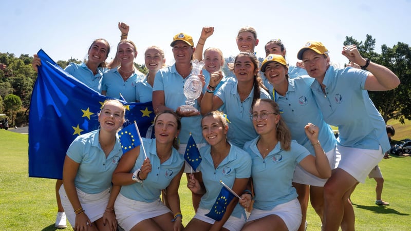 Team Europa gewinnt den PING Junior Solheim Cup 2023. (Foto: Solheim Cup)