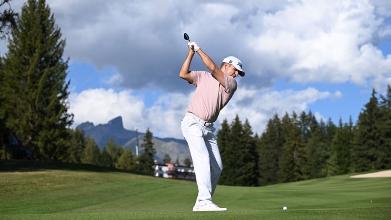 Yannik Paul beim Omega European Masters der DP World Tour in der Schweiz. (Foto: Getty)