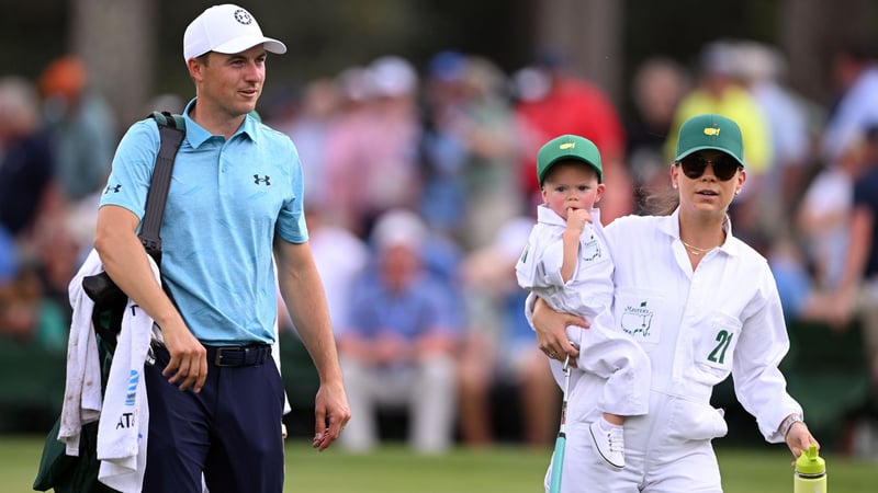 Mit seiner Frau Annie Verret begrüßt Jordan Spieth nach Sohn Sammy nun seine Tochter Sophie (Foto: Getty)