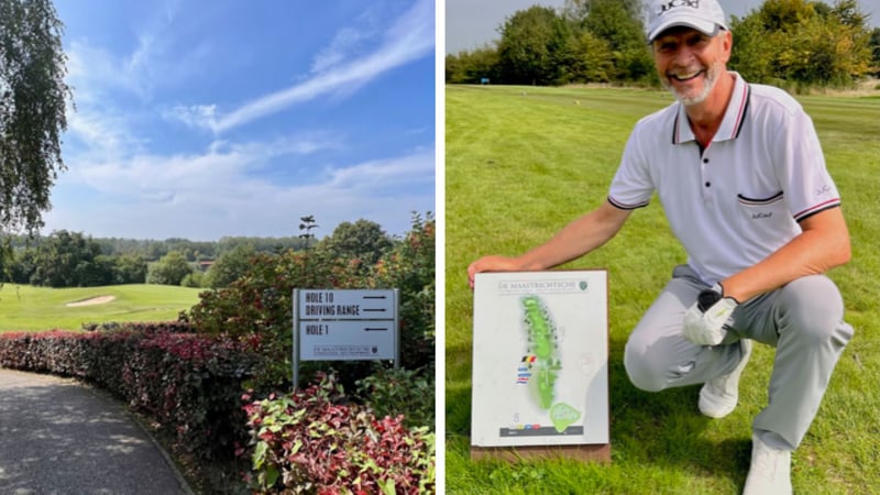 Golfen auf einem Platz in zwei Ländern. (Fotos: Jürgen Linnenbürger)