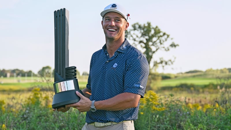 Strahlendes Siegerlächeln: Bryson DeChambeau. (Foto: Getty)