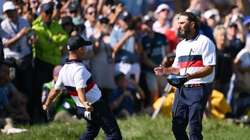 Brian Harman und Max Homa beim Ryder Cup 2023. (Foto: Getty)