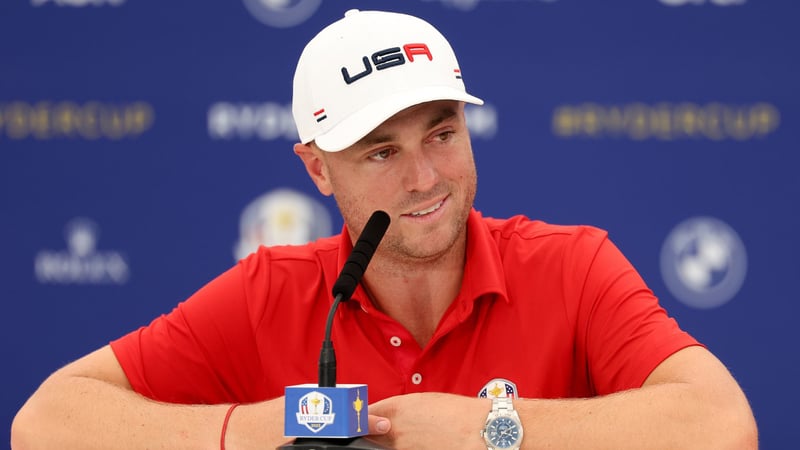 Trotz einer durchwachsenen Saison wurde Justin Thomas für den Ryder Cup 2023 nominiert. (Quelle: Getty)