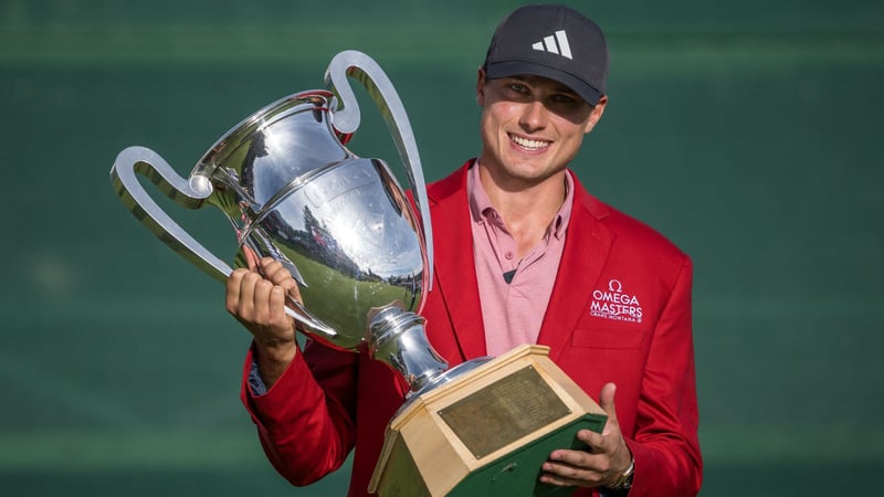 Toptalent Ludvig Aberg wurde in seiner ersten Profisaison direkt in das Ryder Cup Team berufen. (Quelle: Getty)