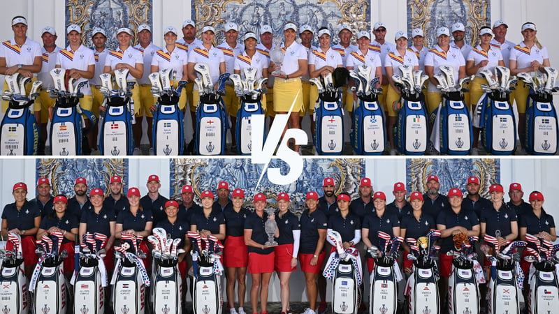 Team Europa gegen Team USA beim Solheim Cup 2023. (Foto: Getty)