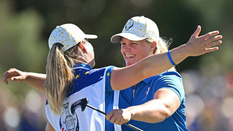 Der Solheim Cup 2023 geht ans Team Europa. Der dritte Sieg in Folge für das Team um Ciganda und Co. (Foto: Getty)