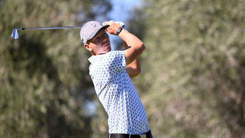 Bei der Shriners Children's Open 2023 auf der PGA Tour spielte Matti Schmid eine starke erste Runde. (Foto: Getty)