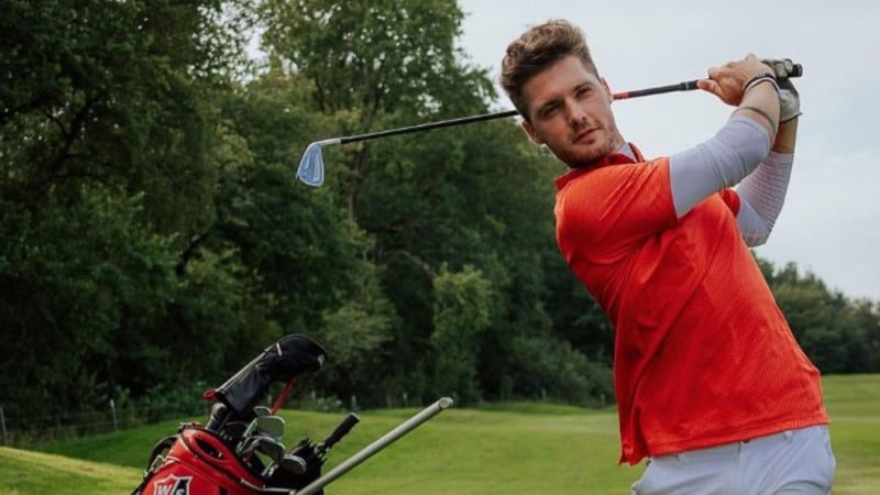 Marc Zimmermann ist Model, begeisterter Radfahrer und wöchentlich auf den Golfplatz zu finden. (Foto: @ marcz_instagraem)