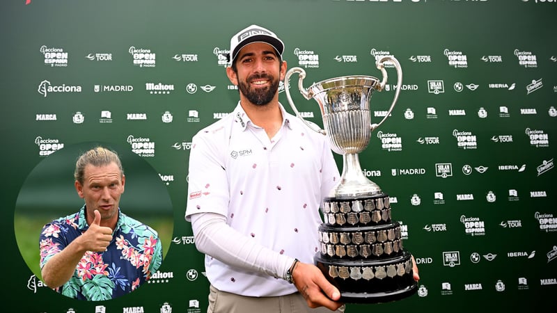 Zufriedene Gesichter bei Matthieu Pavon und Marcel Siem (li.). (Foto: Getty)