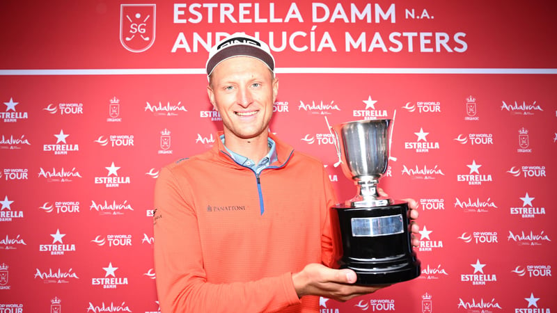 Mit dem Sieg des Andalucia Masters 2023 holt Adrian Meronk seinen vierten Sieg auf der DP World Tour. (Foto: Getty)