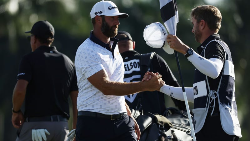 Die 4Aces um Dustin Johnson haben am Sonntag die Chance ihren Titel bei der Team Championship zu verteidigen. (Foto: Getty)