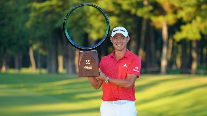 Nach dem Sieg der British Open 2021 kann Collin Morikawa mit der Zozo Championship wieder einen Titel feiern. (Foto: Getty)