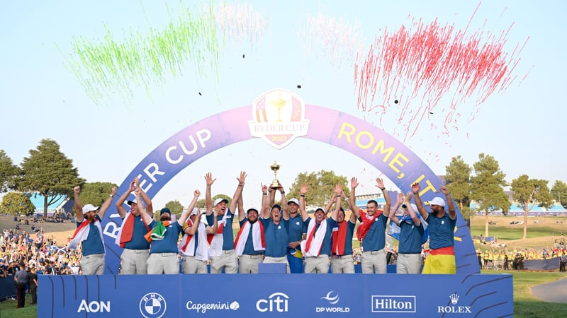 Team Europa geht in Italien als Sieger vom Platz. (Foto: Getty)