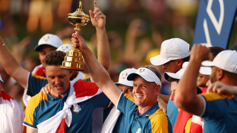 Luke Donald könnte zum zweiten Mal das Amt als Ryder Cup Kapitäns übernehmen. (Quelle: Getty)