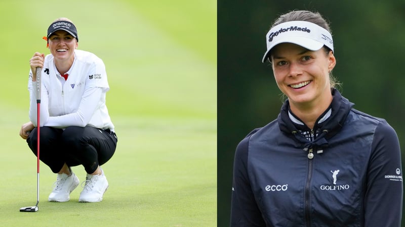 Esther Henseleit und Olivia Cowan sichern sich Tourkarten für die kommende Saison der LPGA Tour. (Fotos: Getty)