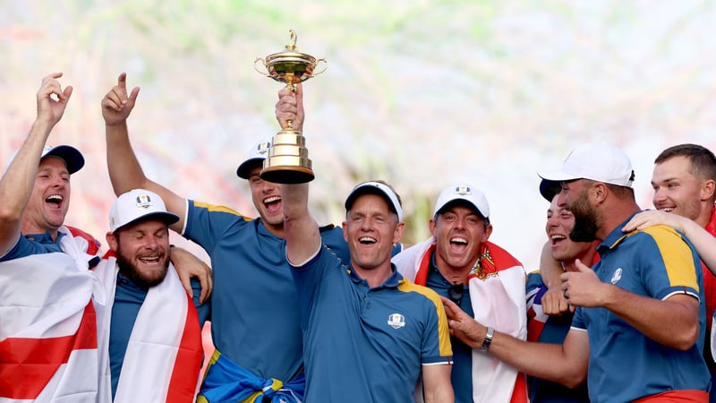 Luke Donald tritt eine zweite Amtszeit als Kapitän des europäischen Teams beim Ryder Cup 2025 an. (Foto: Getty)