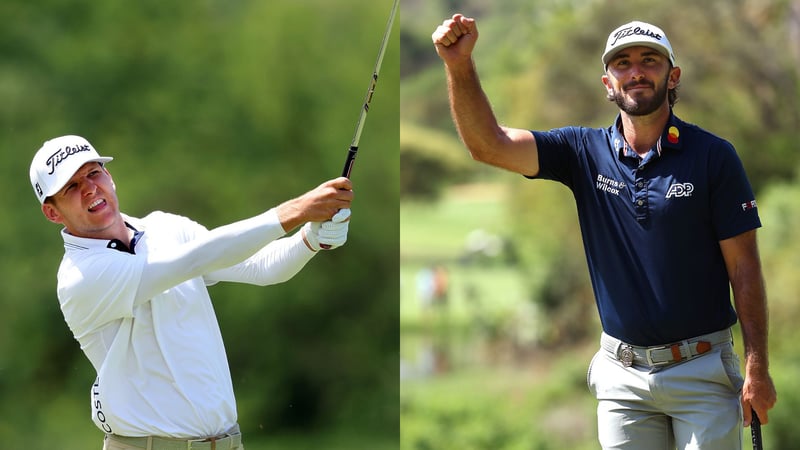 Yannik Paul ist bester Deutscher, Max Homa sorgt für Bewegung in der Top 10. (Fotos: Getty)