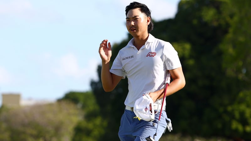 Min Woo Lee führt in seiner Heimat Australien das Turnier der DP World Tour an. (Foto: Getty)