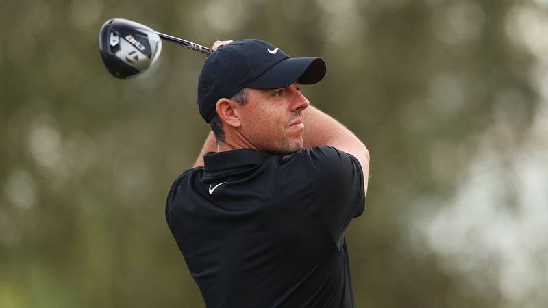 Rory McIlroy testet den neuen TaylorMade Qi10 Driver auf der DP World Tour aus. (Foto: Getty)