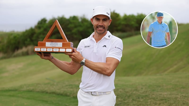 Camilo Villegas gewinnt die Bermuda Championship auf der PGA Tour. Matti Schmid starker Dritter. (Foto: Getty)