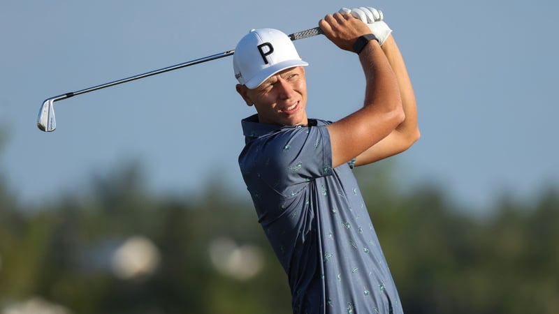 Matti Schmid kämpft auf der PGA Tour um die Tour-Karte für die kommende Saison. (Foto: Getty)