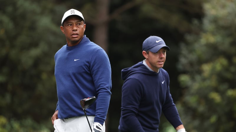 Im Januar soll das Woods & McIlroys Projekt TGL Golf in Florida starten. (Foto: Getty)