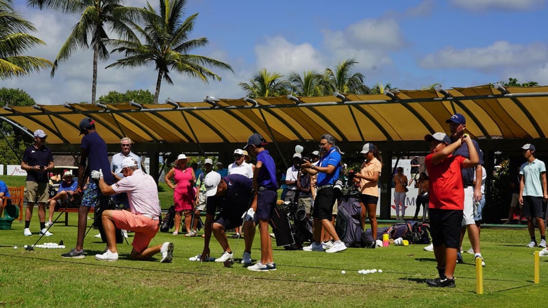 Steffen Bents erklärt in seiner neuen Kolumne, warum man nicht direkt nach einem Golftraining besser spielt. (Quelle: Getty)