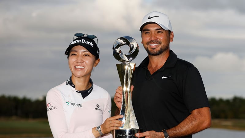 Lydia Ko und Jason Day gewinnen das gemeinsame Event der PGA und LPGA Tour. (Foto: Getty)