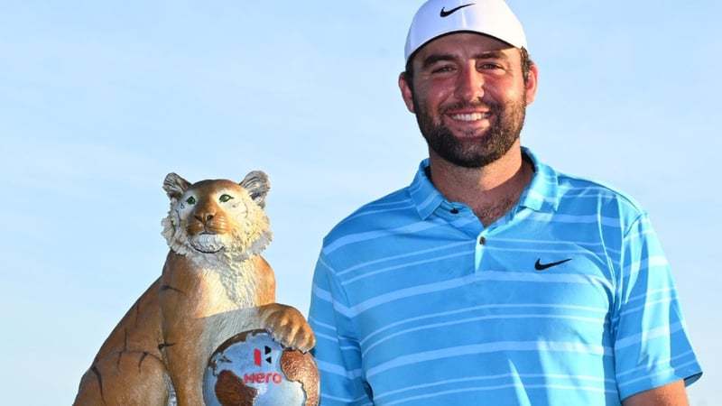 Scottie Scheffler gewinnt die Hero World Challenge auf der PGA Tour. (Foto: twitter.com/@pgatour)