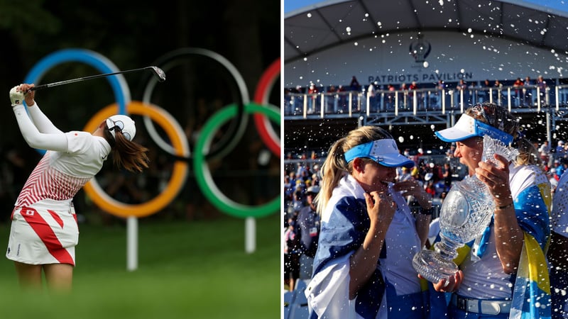 Von den olympischen Spielen bis zum Solheim Cup. Hier gibt's alle wichtigen Golftermine 2024. (Quelle: Getty)