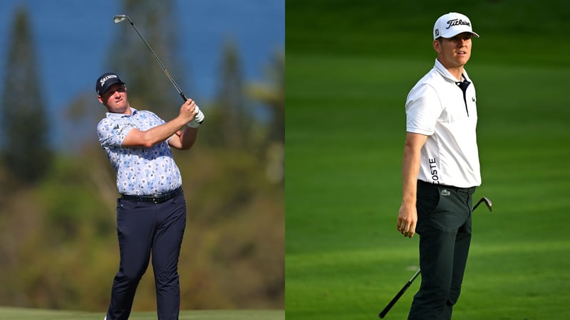 Sepp Straka startete gut in die neue Saison. Die deutschen Golfer kehren diese Woche aus der Winterpause zurück. (Fotos: Getty)