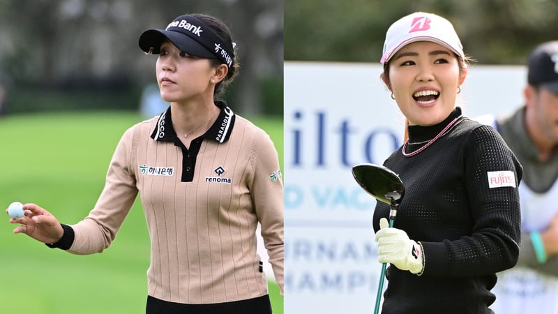 Lydia Ko und Ayaka Furue führen gemeinsam auf der LPGA Tour in Orlando. (Fotos: Getty)