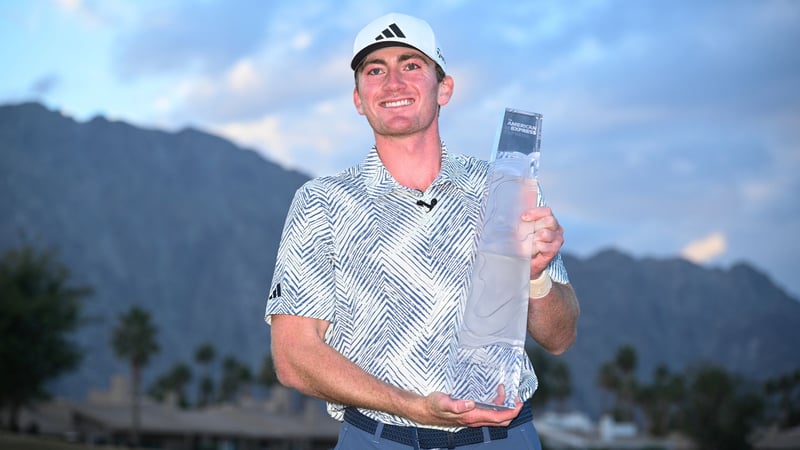 Nick Dunlap machte mit einer 70er Runde die Sensation auf der PGA Tour perfekt. (Foto: Getty)