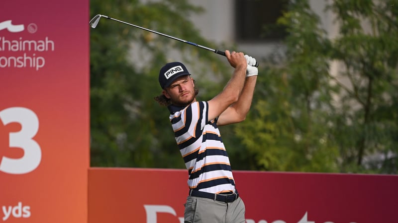 Freddy Schott an Tag Zwei der DP World Tour in Ras al Khaimah. (Foto: Getty)