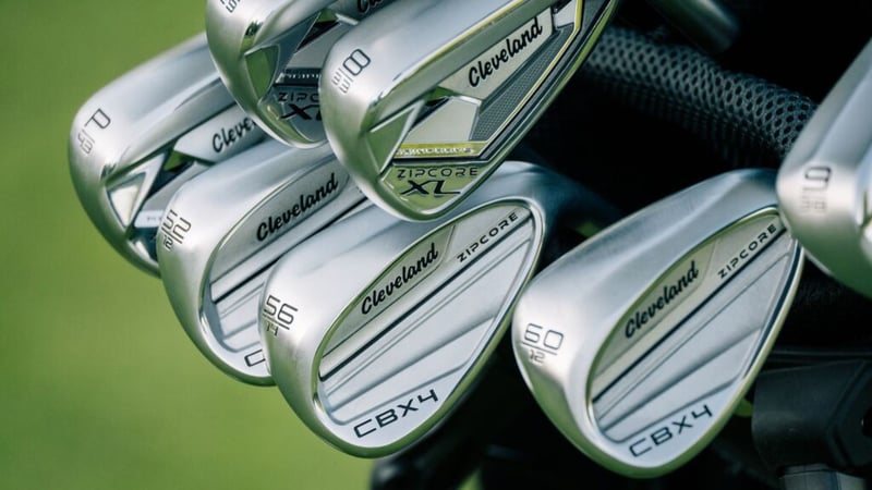 Die neuen Cleveland CBX 4 ZipCore Full-Face-Wedges der Saison 2024. (Foto: Cleveland)