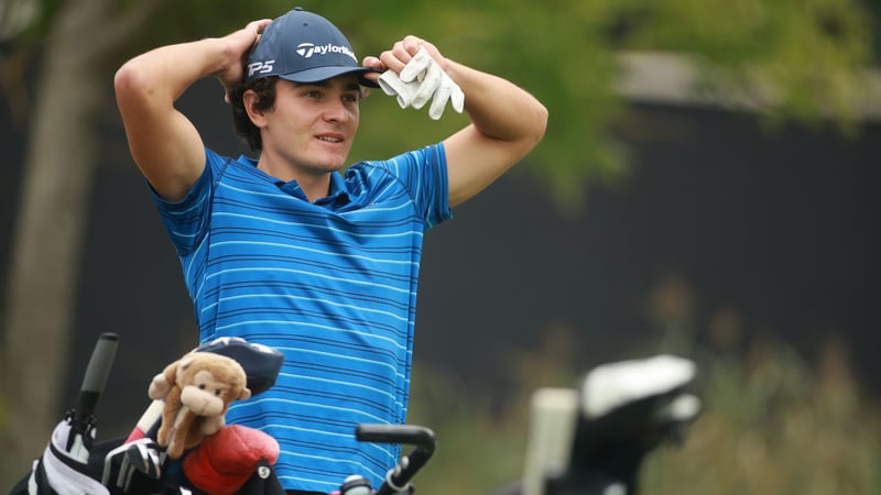 Max Steinlechner unterschreibt bei TaylorMade. (Foto: Getty)