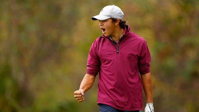 Gibt Charlie Woods bald sein Debüt auf der PGA Tour? (Foto: Getty)