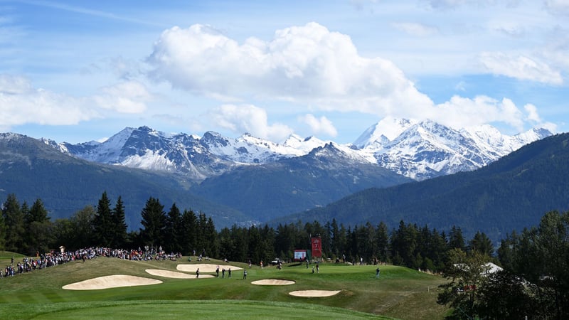 Das Omega European Masters auf der DP World Tour beeindruckt jedes Jahr aufs Neue mit seiner Kulisse. (Foto: Getty)