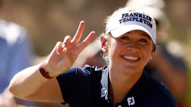 Jessica Korda, Spielerin der LPGA Tour, verkündet die Geburt ihres Sohnes. (Foto: Getty)