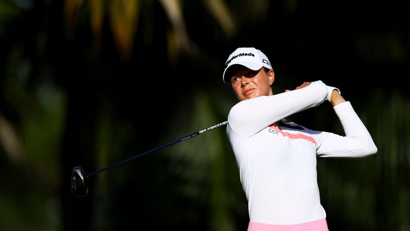 Esther Henseleit in Runde 1 der HSBC Women's World Championship der LPGA Tour. (Foto: Getty)