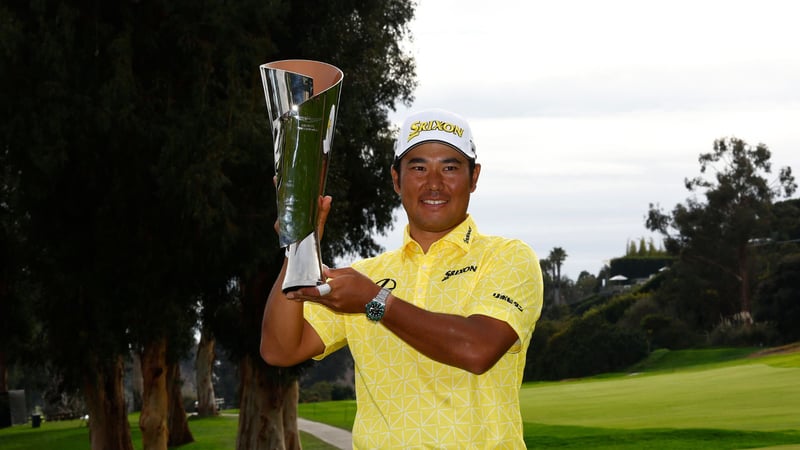 Hideki Matsuyama Gewinnt das Genesis Invitational der PGA Tour. (Foto: Getty)