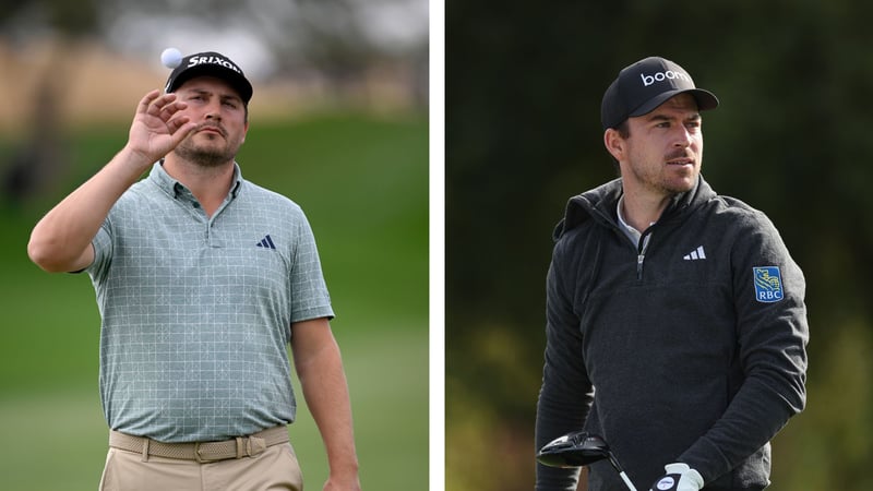 Andrew Novak und Nick Taylor gehen als Führende in die Halbzeit der PGA Tour. (Fotos: Getty)