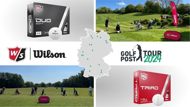 Wilson als Sponsor der Golf Post Tour 2024 (Foto: Golf Post)