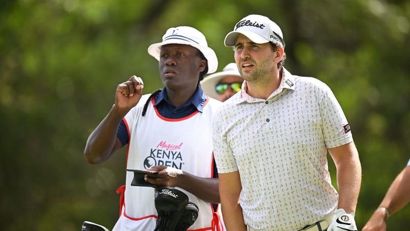 Nicolai von Dellingshausen kann am zweiten Tag auf der DP World Tour einige Plätze gutmachen. (Quelle: Getty)