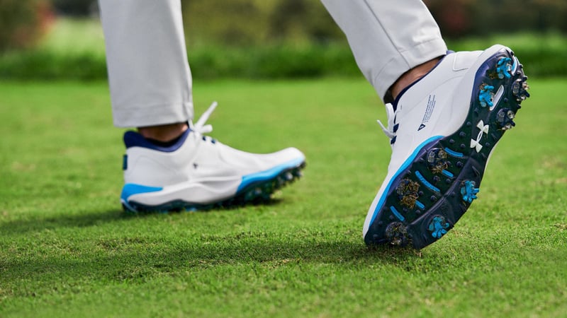 Die neuen Under Armour Drive Pro und Drive Pro SL Golfschuhe der Saison 2024. (Foto: Under Armour)