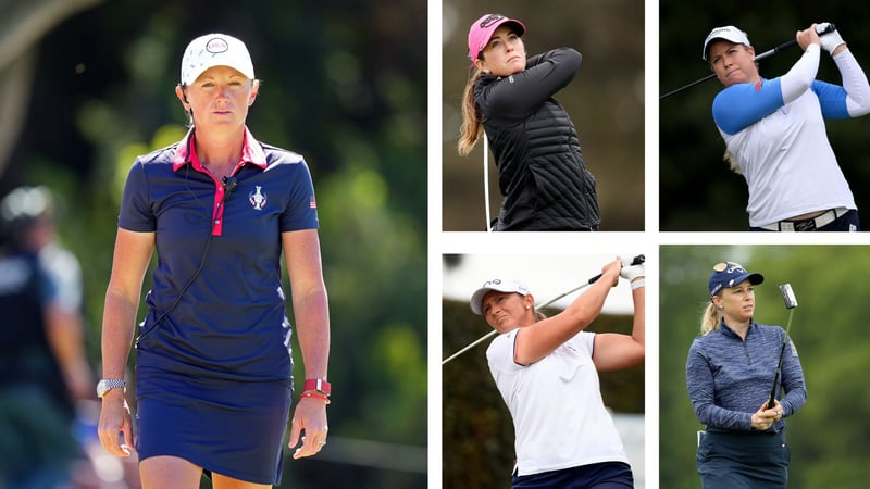 Die Vize-Kapitäninnen des Team USA im Stacy Lewis beim Solheim Cup 2024. (Fotos: Getty)