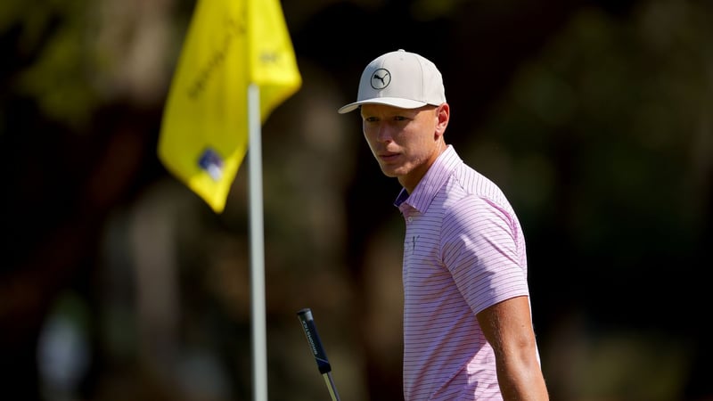 Matti Schmid zeigte bei der Players Championship 2024 bisher starke Leistungen. (Foto: Getty)